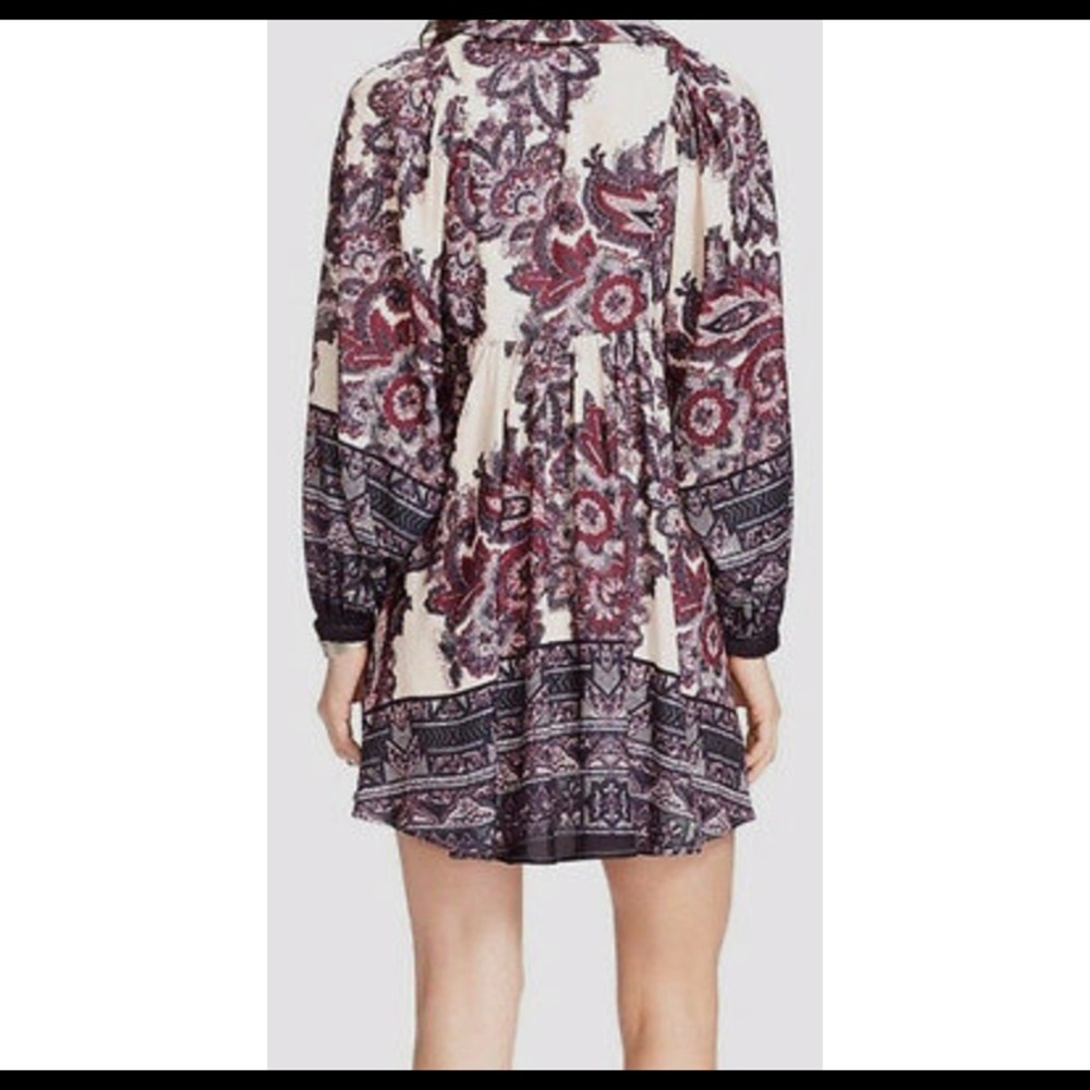 Free People Say You Love Me Long Sleeve Minidress - Picture 5 of 8